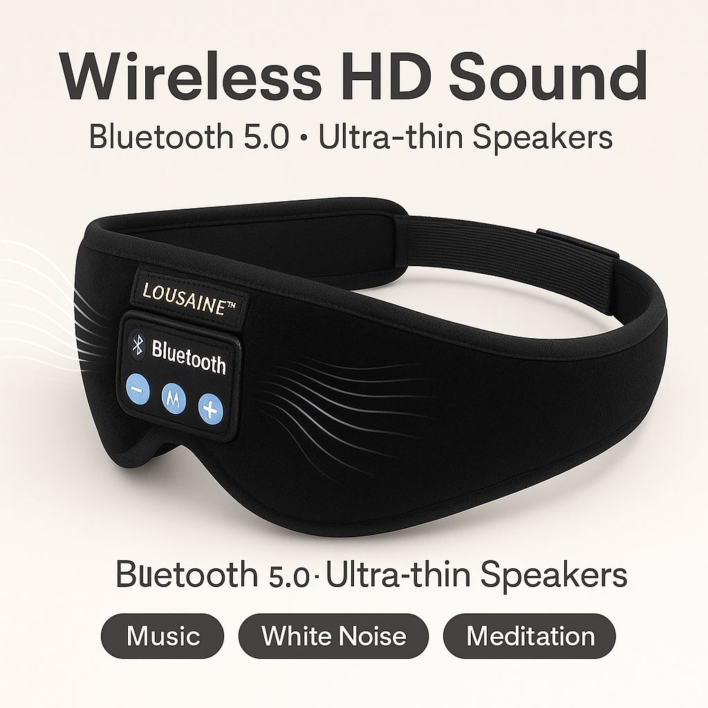 Lousaine™ Bluetooth Sleep Mask