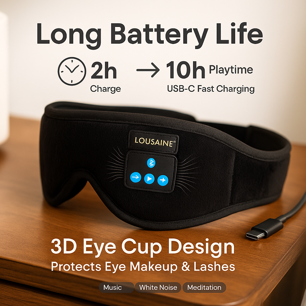 Lousaine™ Bluetooth Sleep Mask
